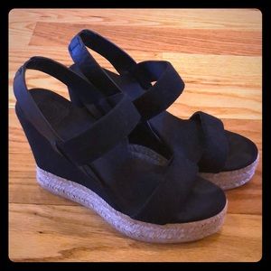 Women’s Tory Burch espadrille platform wedge